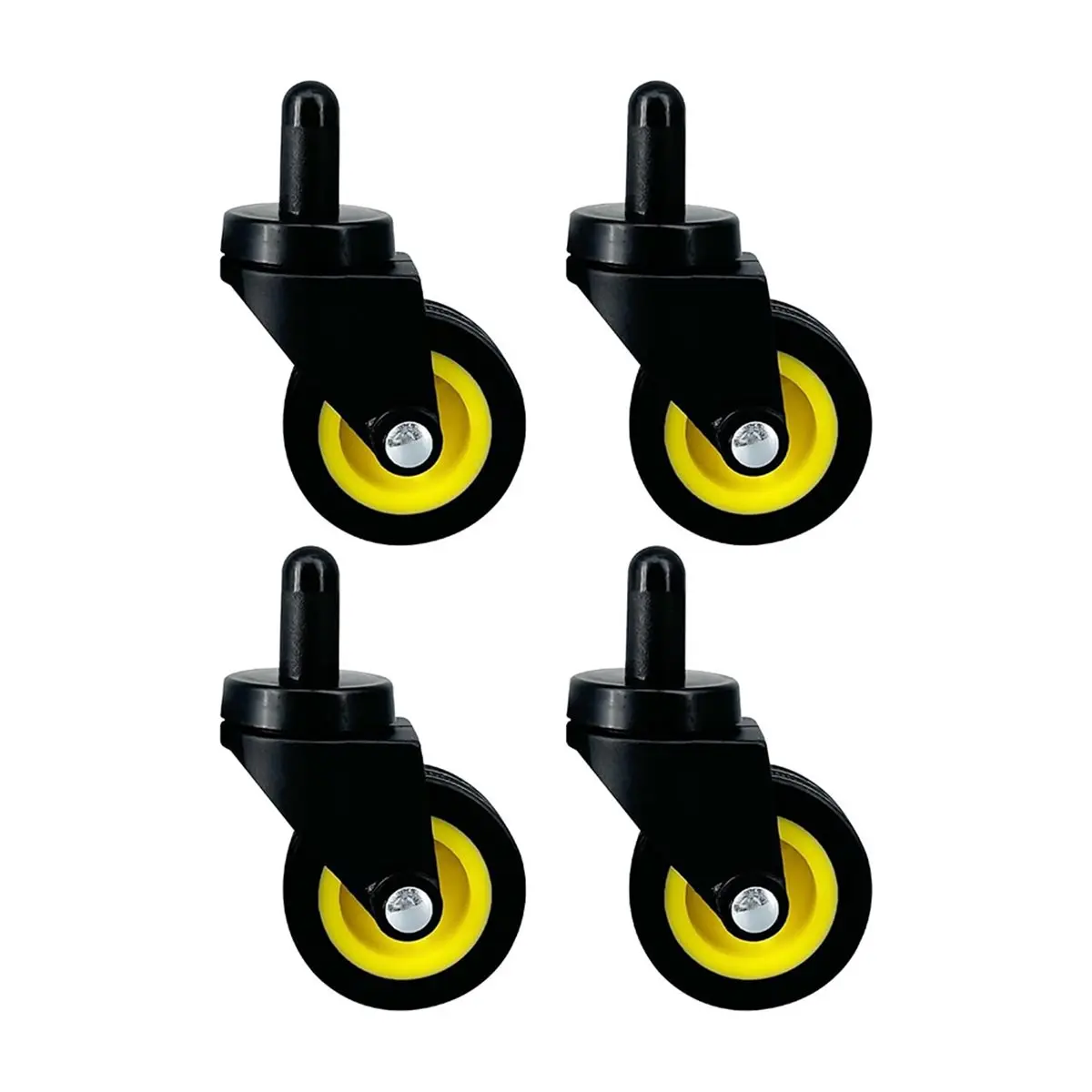 LUCK Mop Bucket Wheels Replacement Quiet Non Marking Casters for Models 7570-L2 7571 7580 7581 7582 7583 WaveBrake