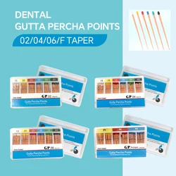 AG Dental supplies Gutta Percha Points Dentist Products Dental Materi #15-40/F1/F2/F3 GP Material Endodoncia 1Box