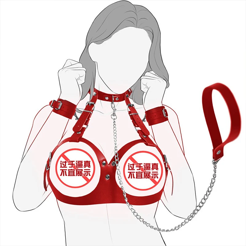 فتح BDSM الكبار الرقيق القيود لا هزاز الجنس لعب النساء يمزح قابل للتعديل المثيرة أصفاد الرقبة الكاحل عبودية تسخير ﻿ ﻿ ﻿ ﻿