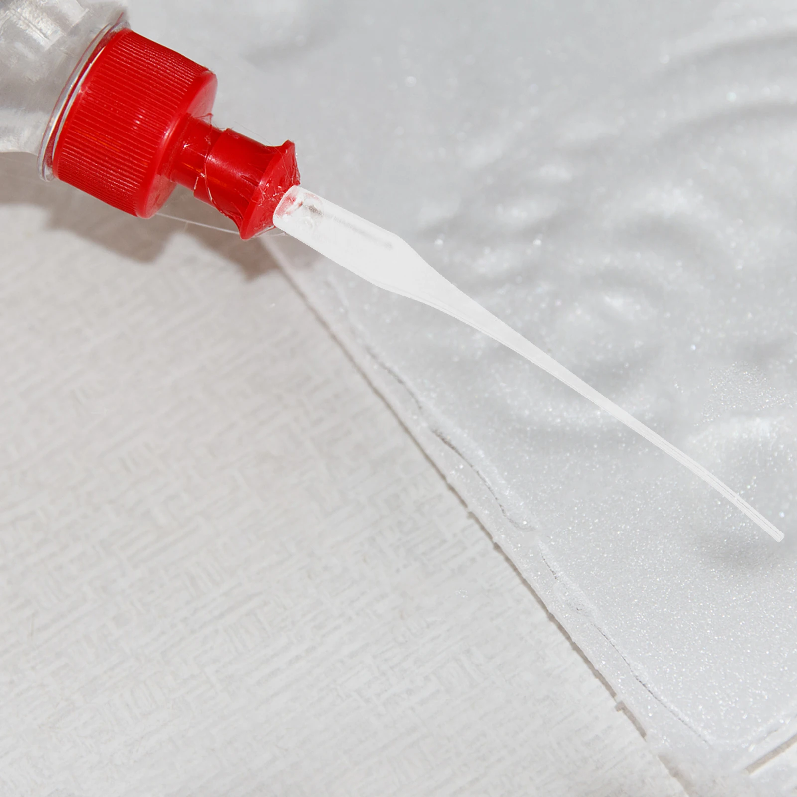 

100 Pcs Glue Drop Pipe Precision Tip Dispenser Fine Glueon Tips Bottle Applicator Dispensing