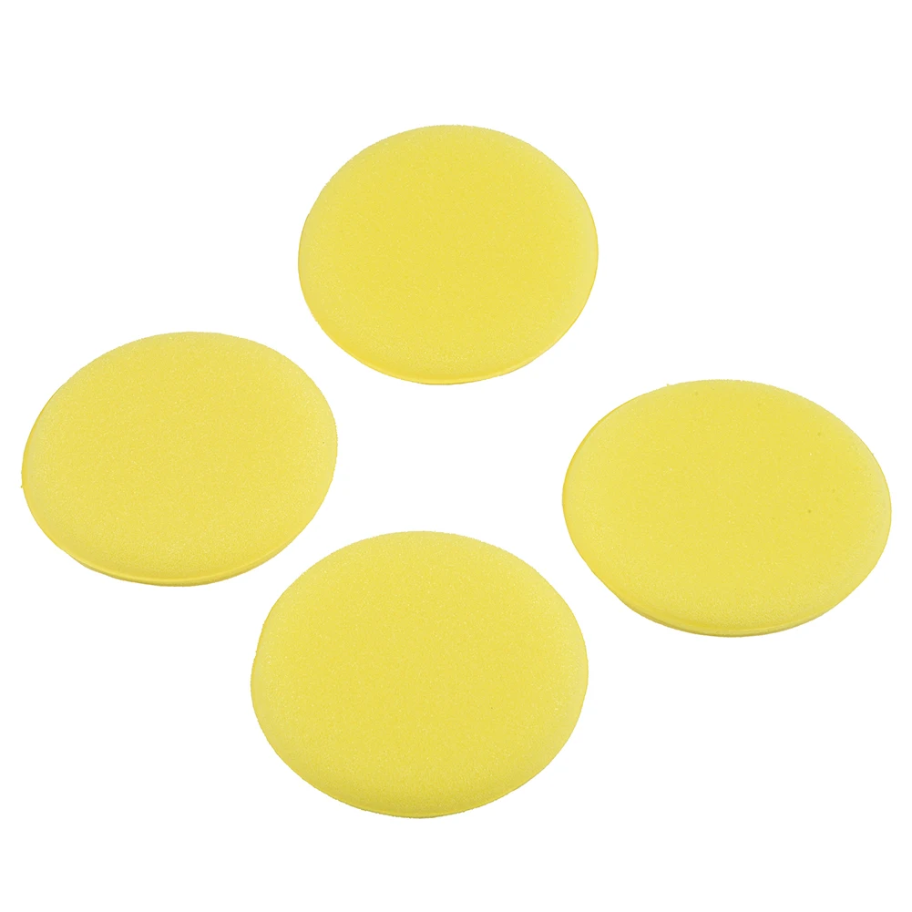 

New Practical Sponge Waxing Polish Set No Debris Soft Waxing Auto Care Car Paint Polishing Supplies Tool