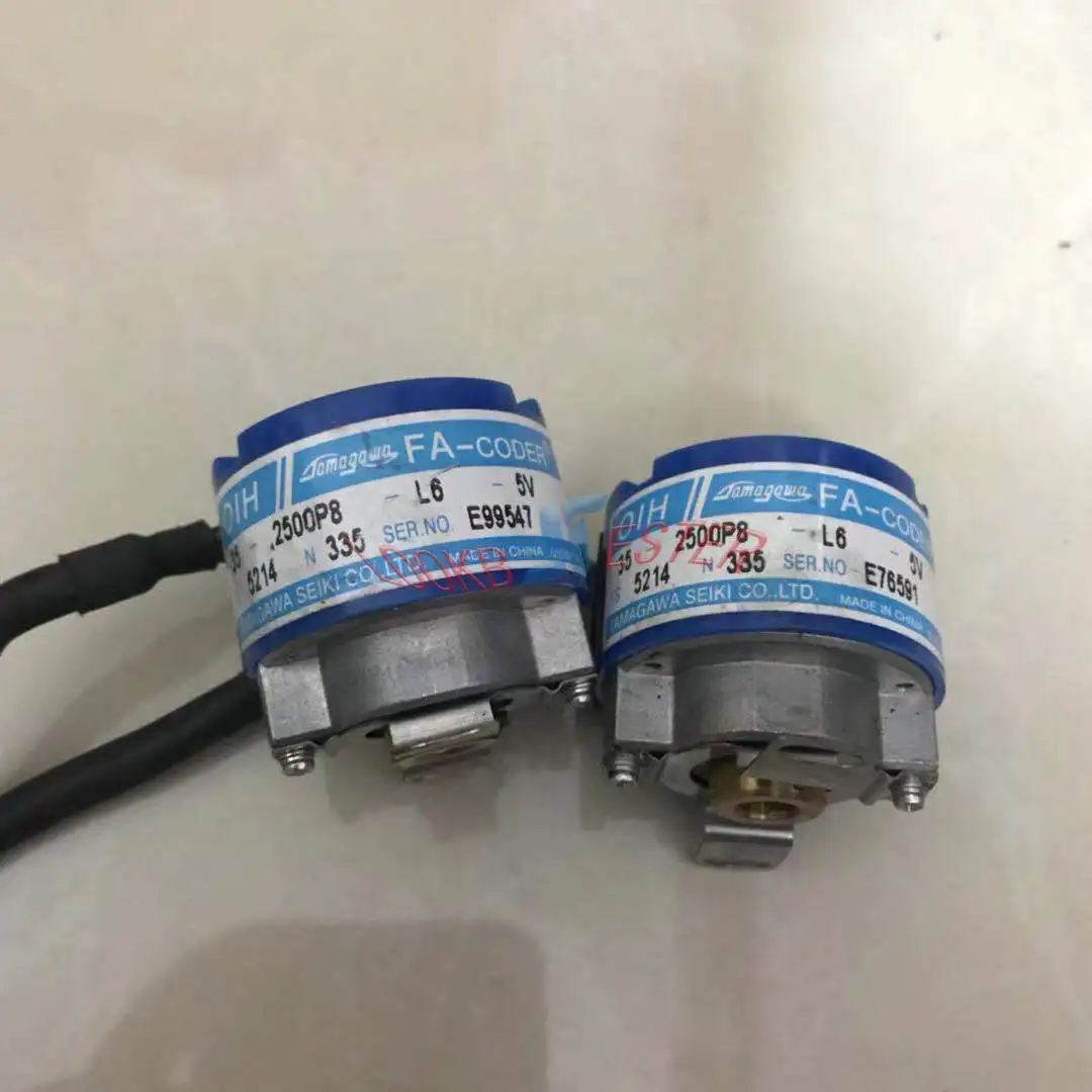 

ONE USED TAMAGAWA encoder TS5214 N 335 TS5214N335 OIH35-2500P8-L6-5V