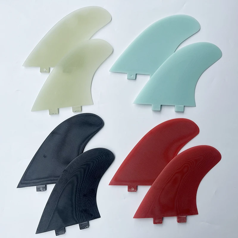 Surfboard Two-Piece Side Tail Fins Surfing for Added Balance Flexibility Rudder Shark Fins Surfboard Accessories