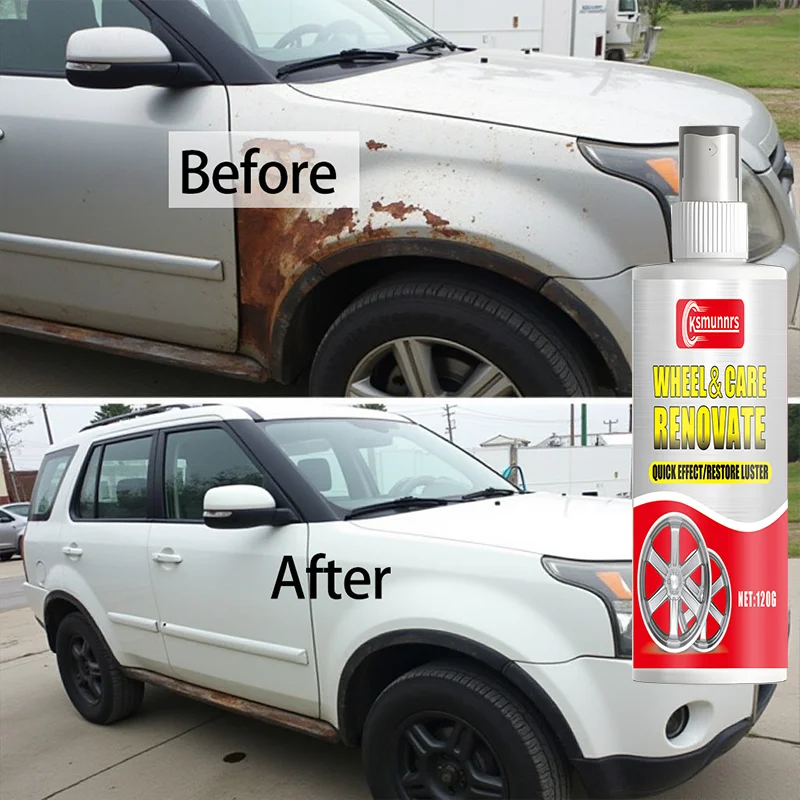 

ksmunnrs Сверхмощное средство для удаления ржавчины и спрей для полировки металла — быстродействующий конвертер ржавчины, защита от окисления, для автомобилей, грузовиков