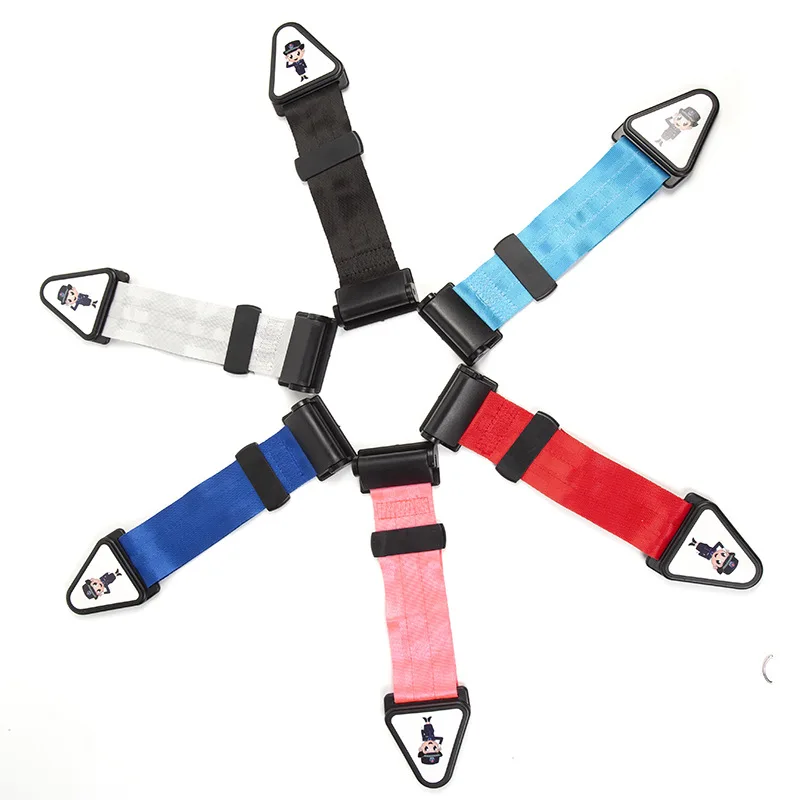 Car Seat Belt Adjuster for Children Triangle Safety Belt Positioner Strap Shoulder Protector Clip for Kids Booster Seat