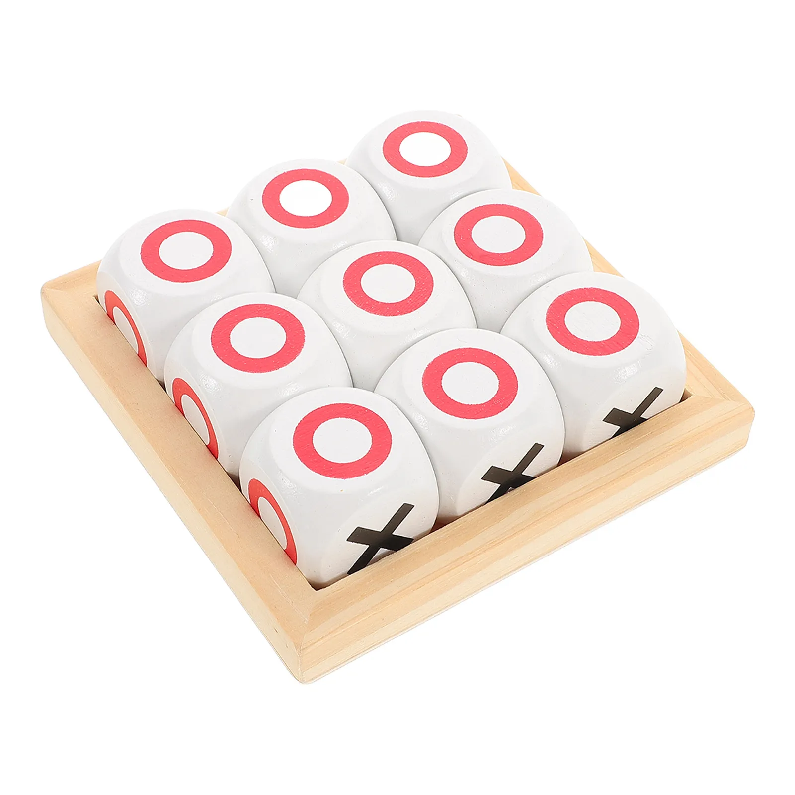 

1Set Board Ox Office Desk Educational Strategy Cognitive Skill Development Kids Portable Wood Block