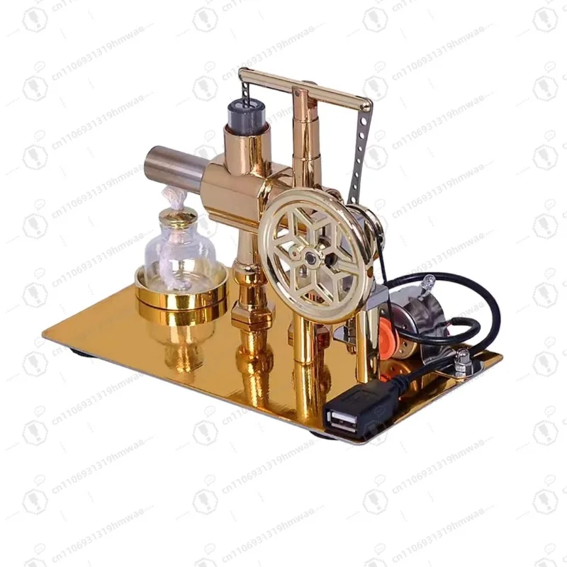 

2025 New Stirling Engine Generator Steam Engine Model Popular Science Toy Model Physics Laboratory Supplies