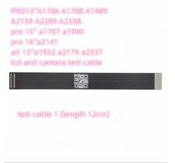 New A1706 A1708 A1707 A1990 A2338 A2442 A2779 A2485 A2681 A2941 LCD Screen Display Extension Test Flex Cable for MacBook Pro Air