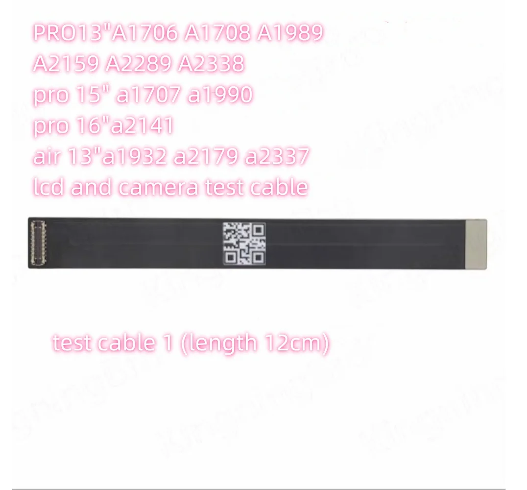 Nowy A1706 A1708 A1707 A1990 A2338 A2442 A2779 A2485 A2681 A2941 Przedłużacz ekranu LCD Test Flex Cable do MacBook Pro Air