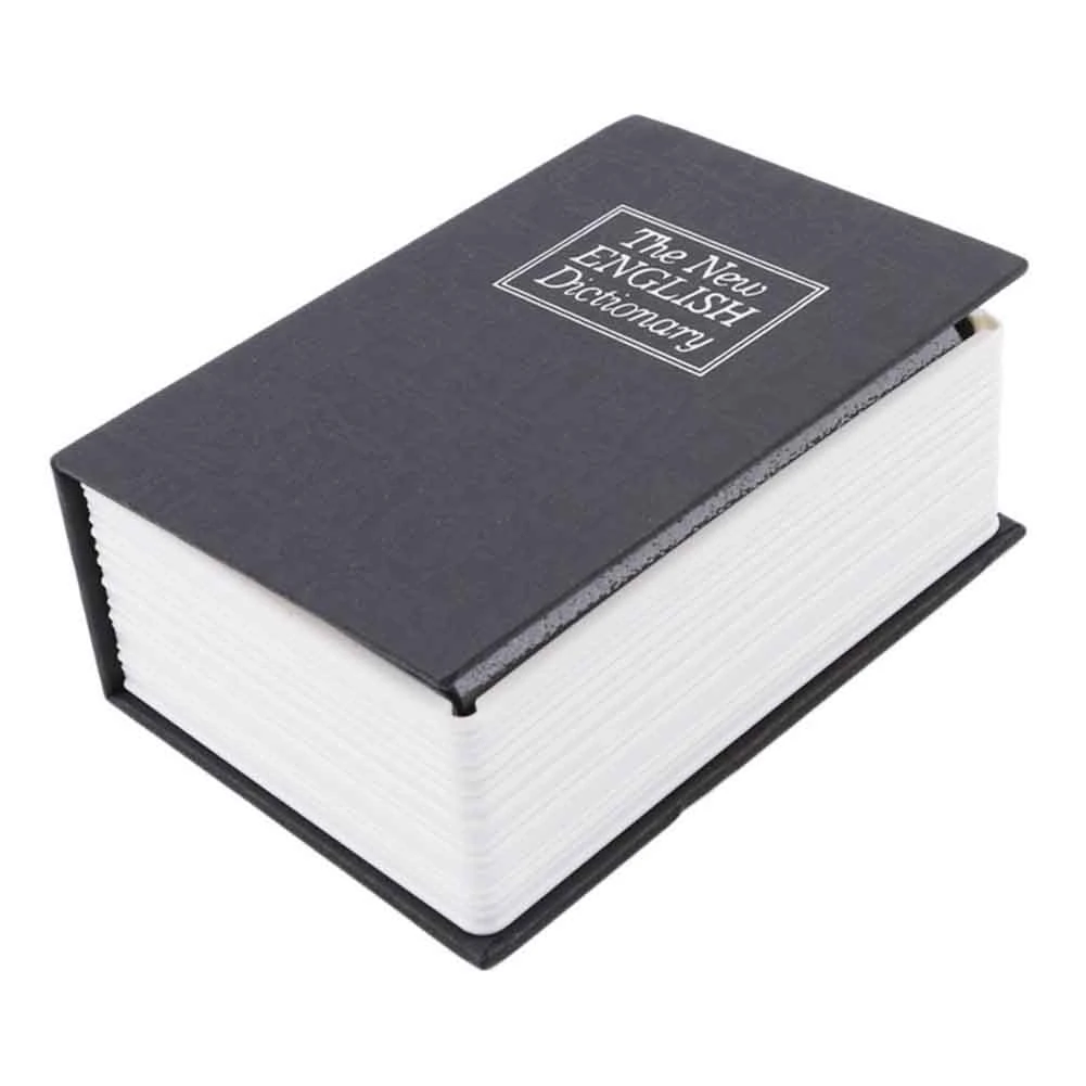Cash Box With Combination Lock - Jewelry & Key Storage, Decorative Privacy Container, Design-AT64