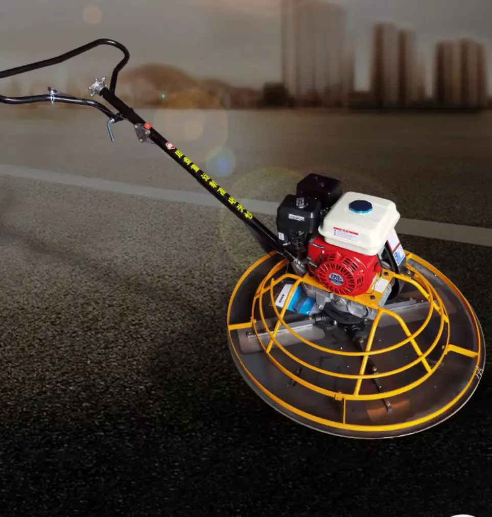 Superior Hand Push Pavement Concrete Power Float Trowel Machine Power Trowel