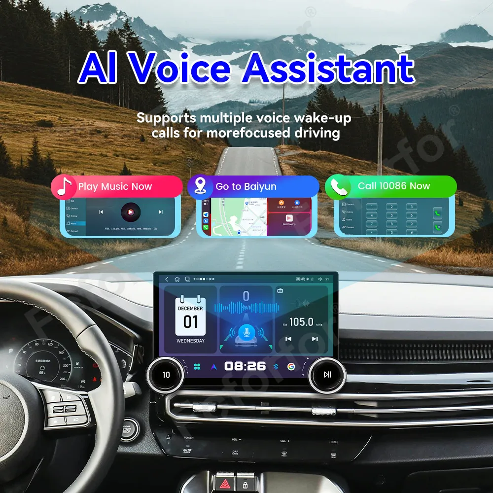 11.5 Inch Ultra Large HD Touch Display Android 15 Car Radio GPS Navigation Multimedia Head Unit For Kia Sportage 2021-2026