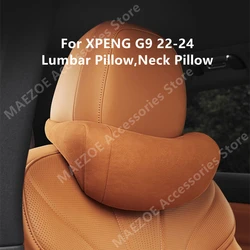 For XPENG G9 22-24 Lumbar Pillow,Neck Pillow,Neck Protection Pillow,Interior Accessories Refit