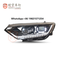 SHIYU modified led auto car front light for VW 17-19 MAGOTAN B8