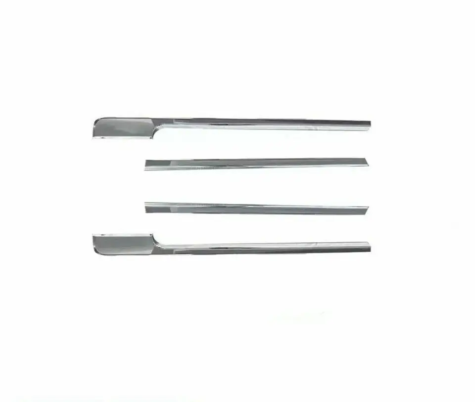 4Pcs Chrome Door Side Body Molding Trim Strip Kit For Range Rover L405 2013-2021