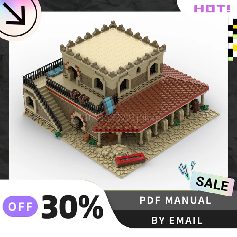 

[4656 шт.] индивидуальный набор стабильных креативных строительных блоков MOC STEM, развивающие игрушки, комплект строительной модели «сделай сам», подарки на день рождения