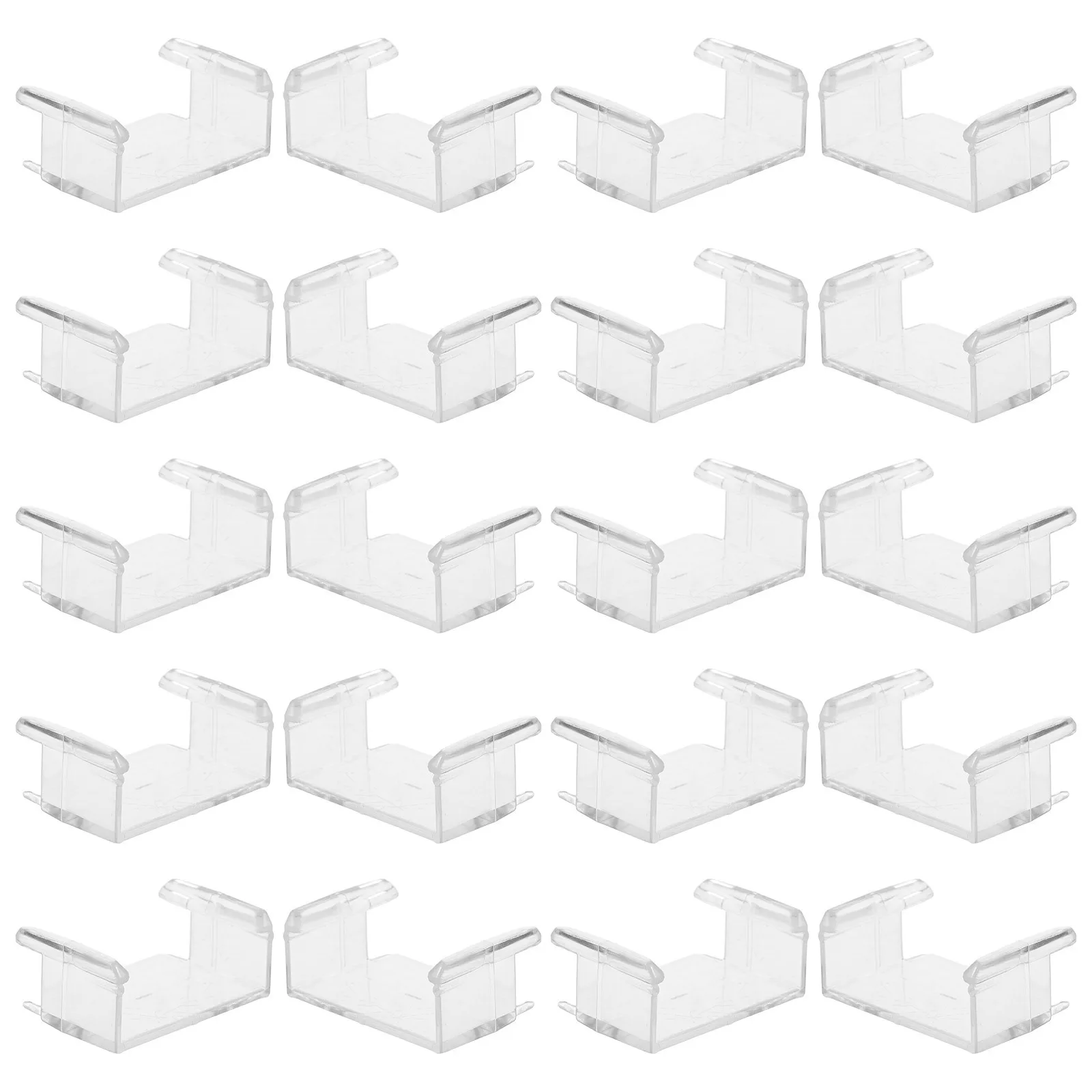 

20Pcs Railway Track Fasteners Kids Track Fixing Clips for Stable Assembly - Reliable Connector Parts Portable Creative Playtime