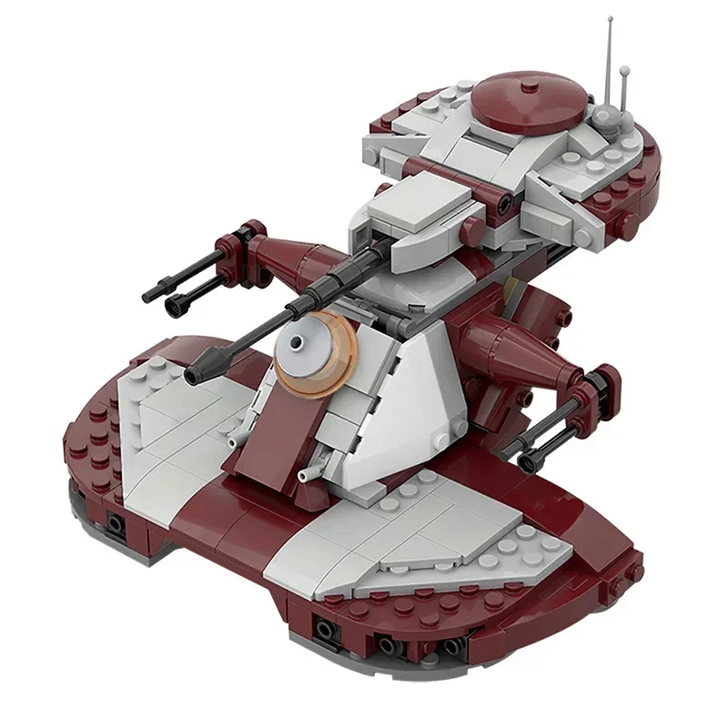 TX-130T AAT Occupier Military Minifig Space Republic Fighter Tank Armed personnel carrier Armored tank Desktop Ornament view 3