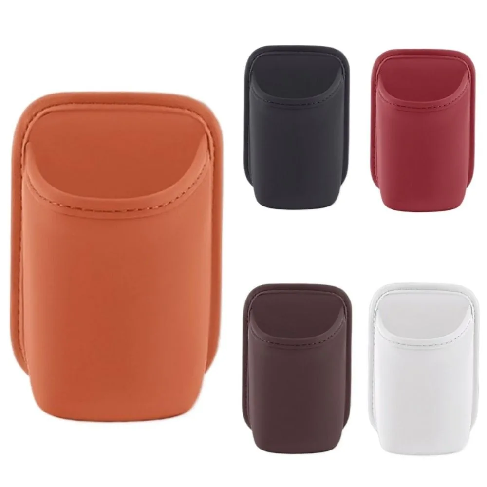 

Leather Car Door Cup Holder Organizer Storage Bin Automotive Drink Rack Convenient Space-Saving Auto Back Seat Cup Holder