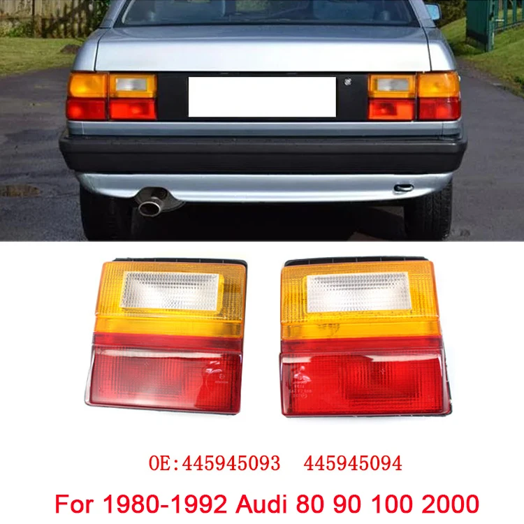 

For 1980-1992 Audi 80 90 100 2000 445945093 445945094 Car Rear Brake Anti-collision Light Tail Warning Stop LED Signal Light
