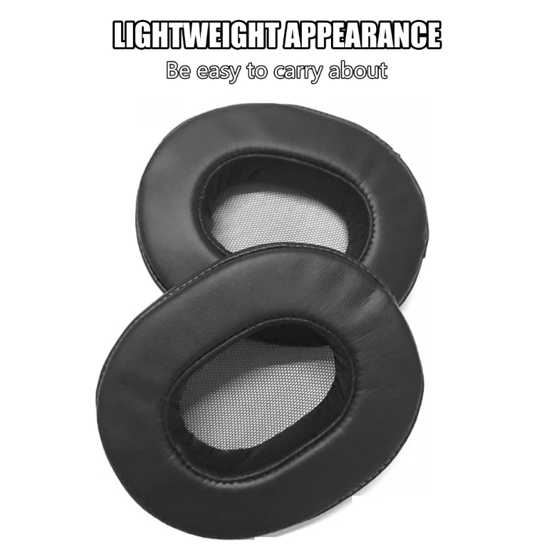 1 paire d'oreillettes, couverture d'écouteurs, protège-oreilles confortables, coussin d'oreille, pièce réparation pour MDR-1A