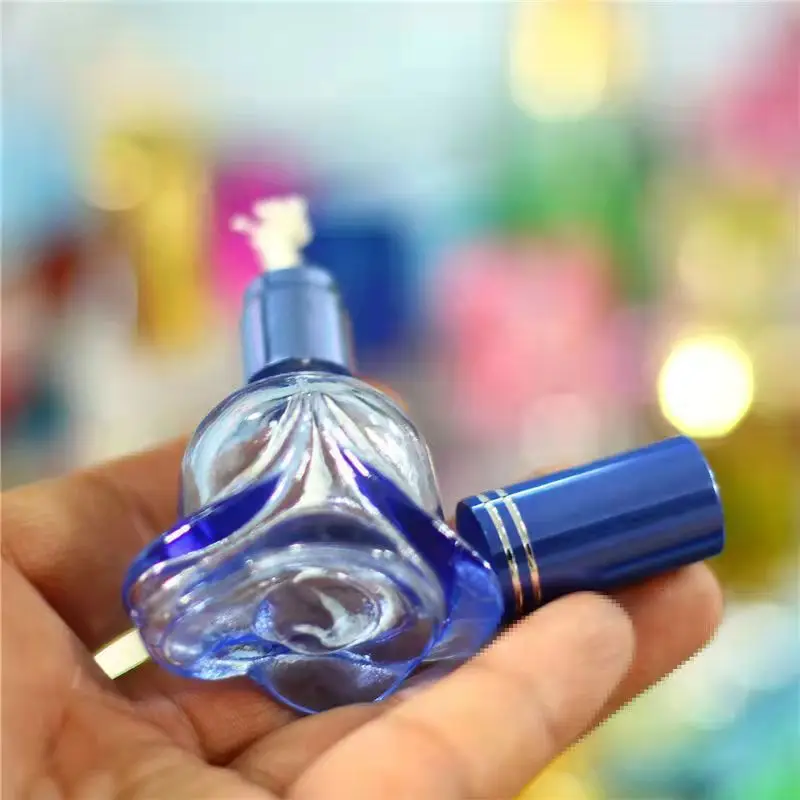 Explosion-proof small alcohol lamp hand-made mini explosion-proof burn-resistant diy silk flower satin burning edge
