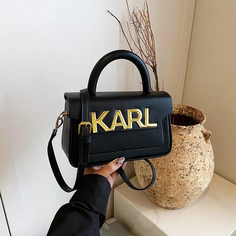 

New women's shoulder bag, classic trendy handbag, women's chain strap crossbody bag with luxurious designer letter logo