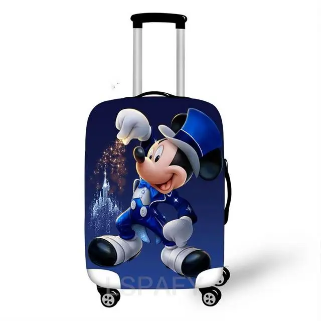 Disney-funda protectora elástica para equipaje, bolsa antipolvo con dibujos animados de Minnie y Mickey Mouse, accesorios de viaje