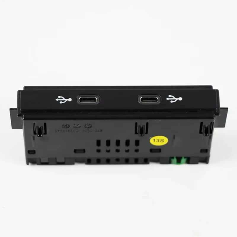 Super Sale 5NG035700 Car USB Adapter Dual Type-C Interface Socket Connector for VW Tiguan L ID3 ID4 45W Fast Charging Plug