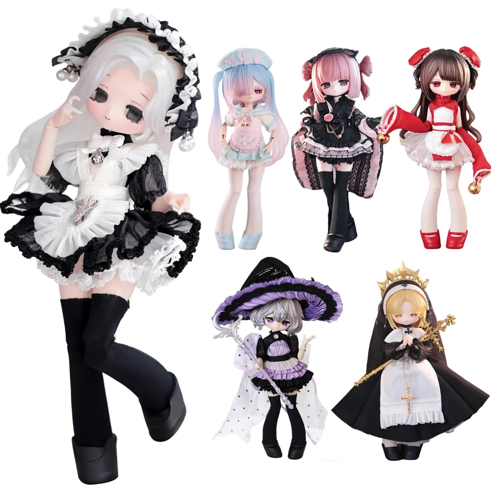 

Genuine in Stock Asymptomatic Series 1/12bjd Blind Box Anime Action Movable Joint Doll Mystery Box Desktop Cute Boy Girl Gift
