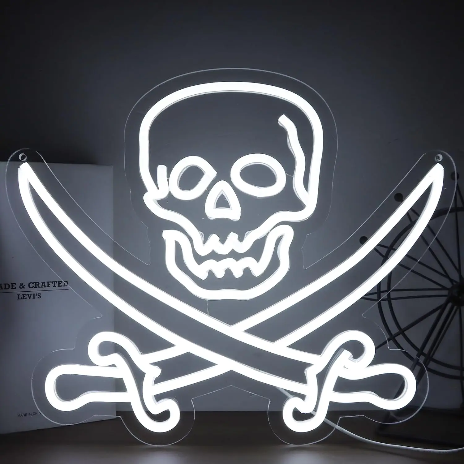 

Неоновая вывеска-светильник «Череп» USB LED для декора магазина косметики, бара, игровой комнаты, спальни, подарок, ночник