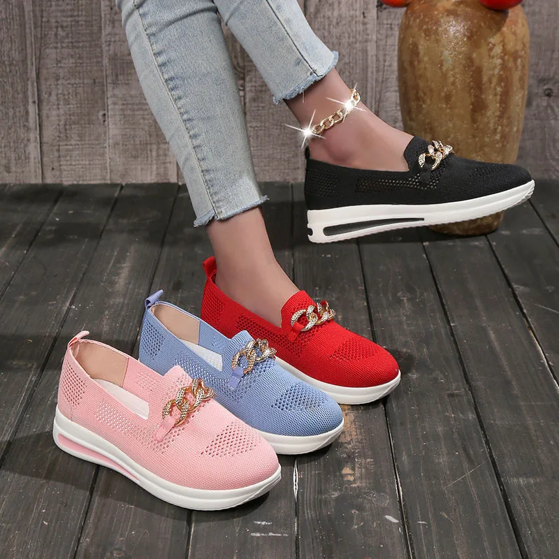 Women Sneakers 2025 Spring Autumn Lightweight Fashion Casual Shallow Designer Shoes Loafers Shoes Sneakers Zapatillas De Deporte