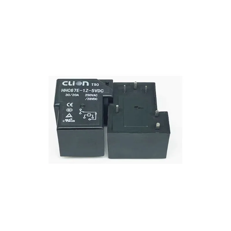 HOT NEW HHC67E-1Z-5VDC HHC67E 1Z 5VDC 30A 6foot relay