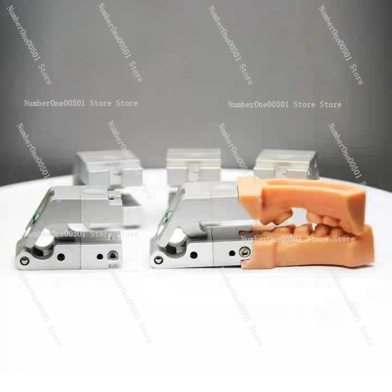 Dental 3D Printed Articulator Model Digital Bite Registration  File for Denture Design