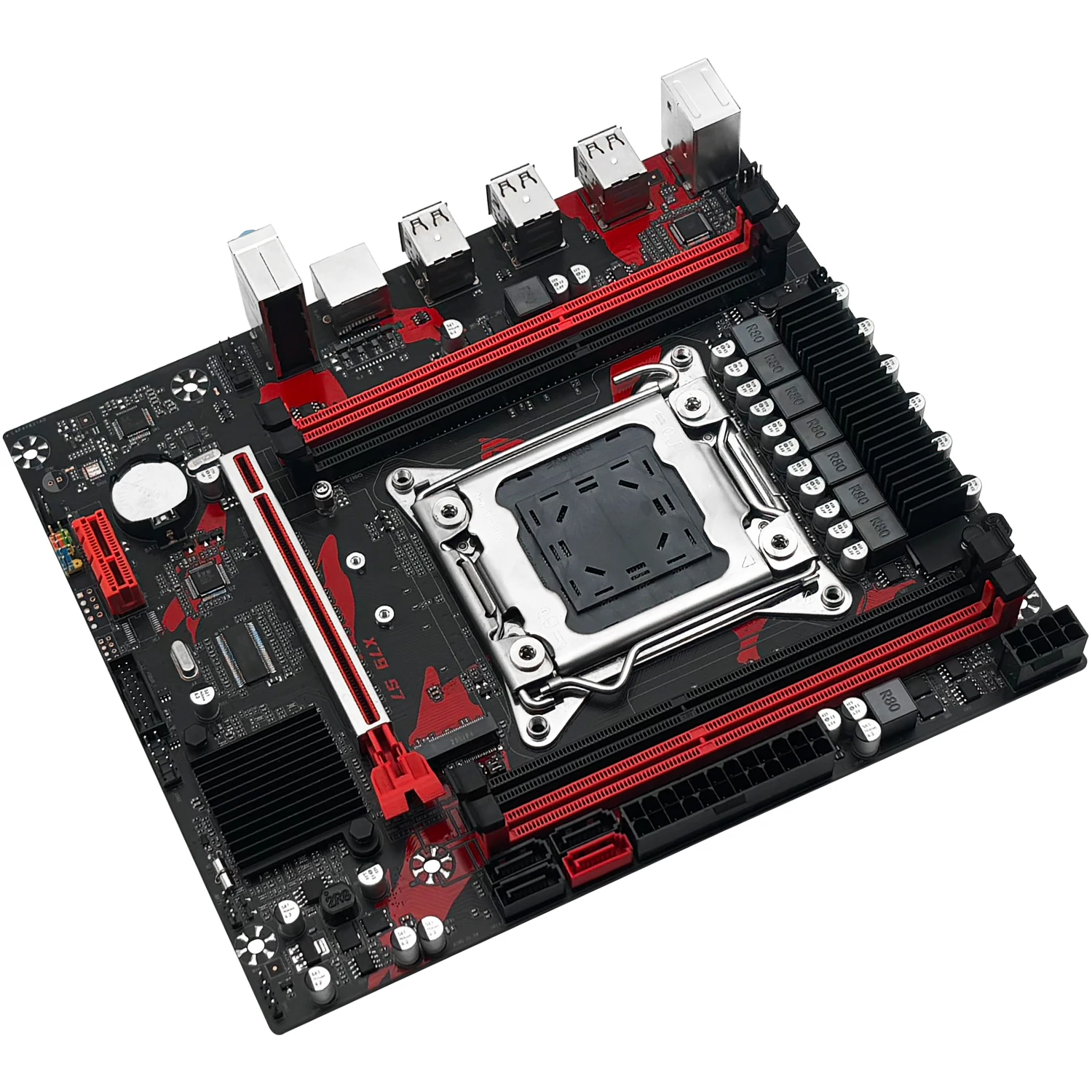 Strojník X79 základní deska comba s intel xeon E5 2650 V2 LGA 2011 CPU procesor + ddr3 1*16GB beran podpora M.2 NVME drážka