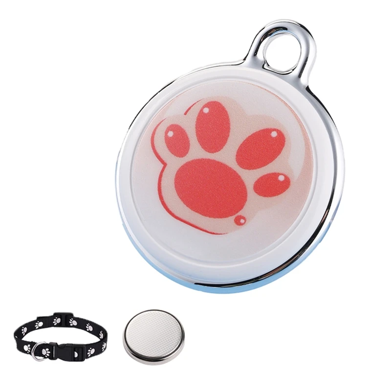 

Dog Tracker Pet Tracker-ошейник для слежения за собаками, водонепроницаемый IP65, работает с любым ошейником (универсальный для Android и IOS)