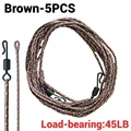 5PCS Brown 45lb
