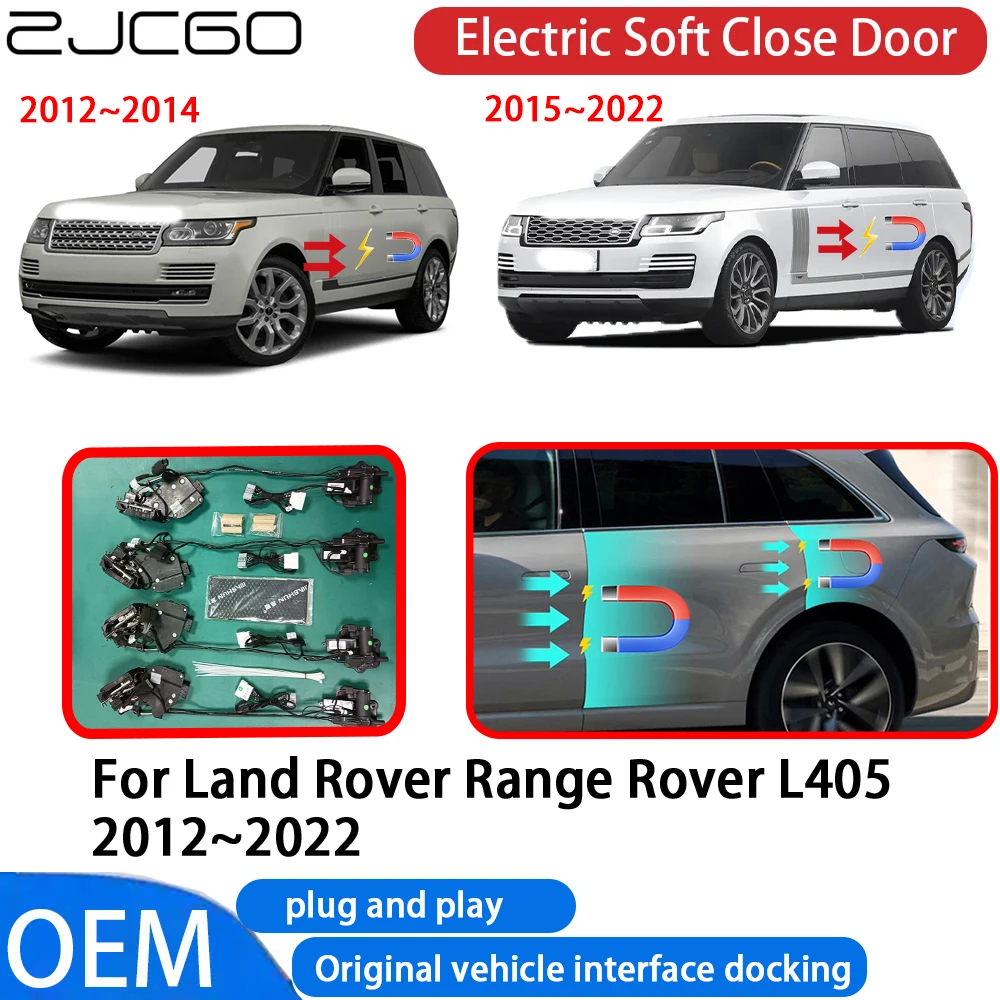 for Land Rover Range Rover L405 2012-2022 Car Automatic Electric Soft Close Door Closer System OEM Plug and Play Comfort Closing