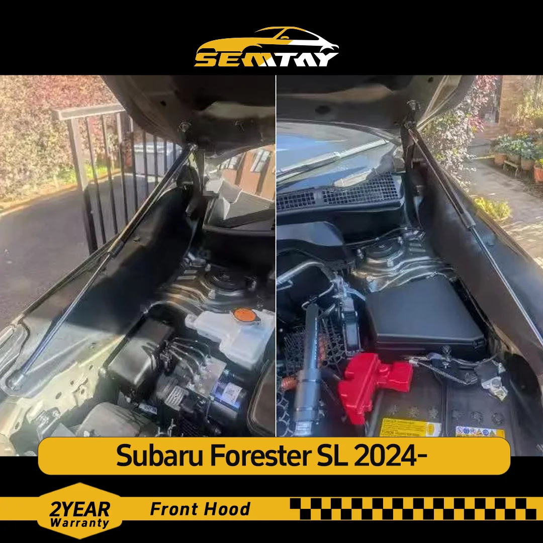 

SEMTAY Hood Struts Compatible with Subaru Forester SL 2024- Bonnet Lift Support spring Shocks Damper