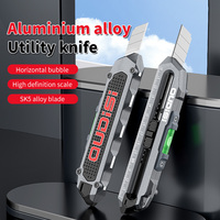 Pocket knife box knife practical knife telescopic suitable for home office, school stationery knife paper art knife