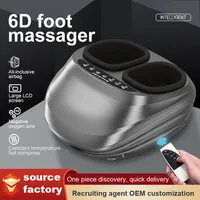 Electric Foot Massager Heating Therapy Shiatsu Deep Kneading Roller Air Bag Massage Machine Relief Chronic Pain Muscle Tension