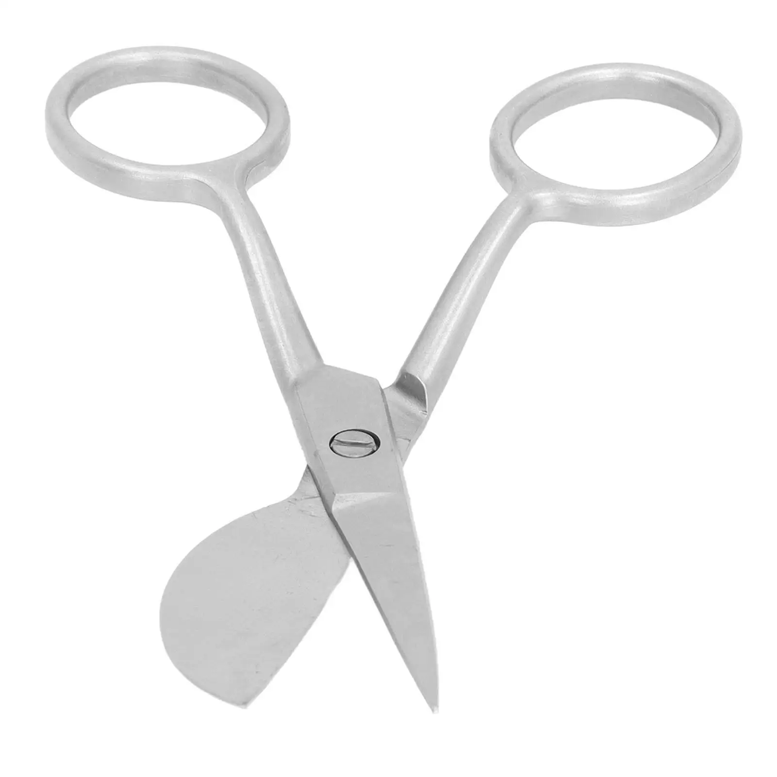 مقص تلمم السجاد بتصميم منقار البط قاطع عالي التحمل لصنع السجاد والمشروعات اليدوية #4