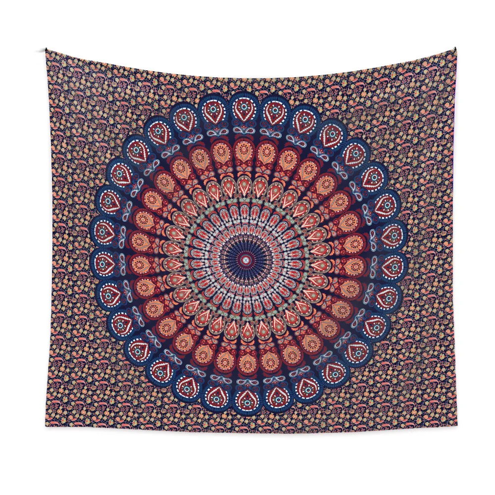 Bohemian Mandala Tapestry Aesthetic Hippie Tapestries Psychedelic Boho  Wall Hanging for Bedroom Home Decor