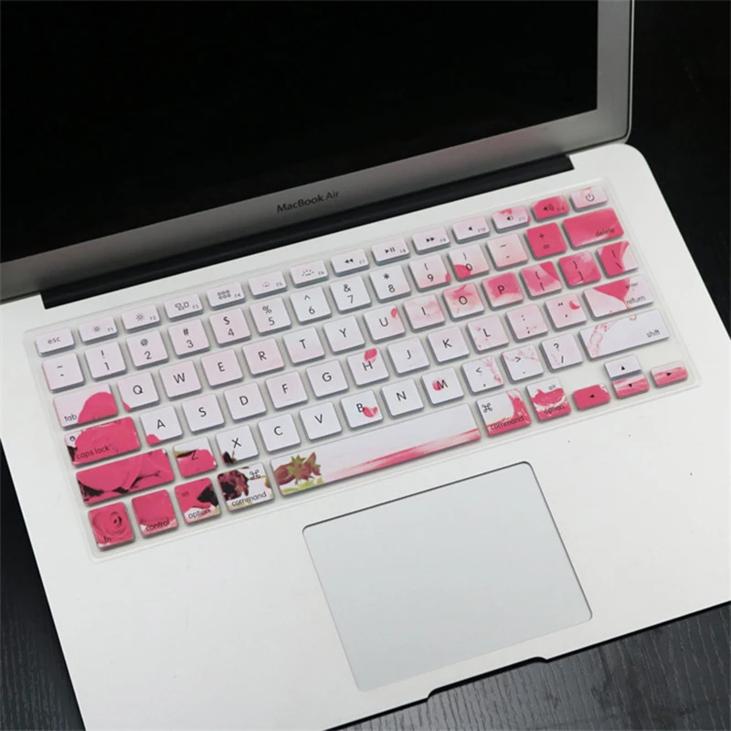 13 Inch Laptop Keyboard Cover Notebook Protector Film Dustproof Washable Silicone For MacBook Pro Air Accessories Reusable