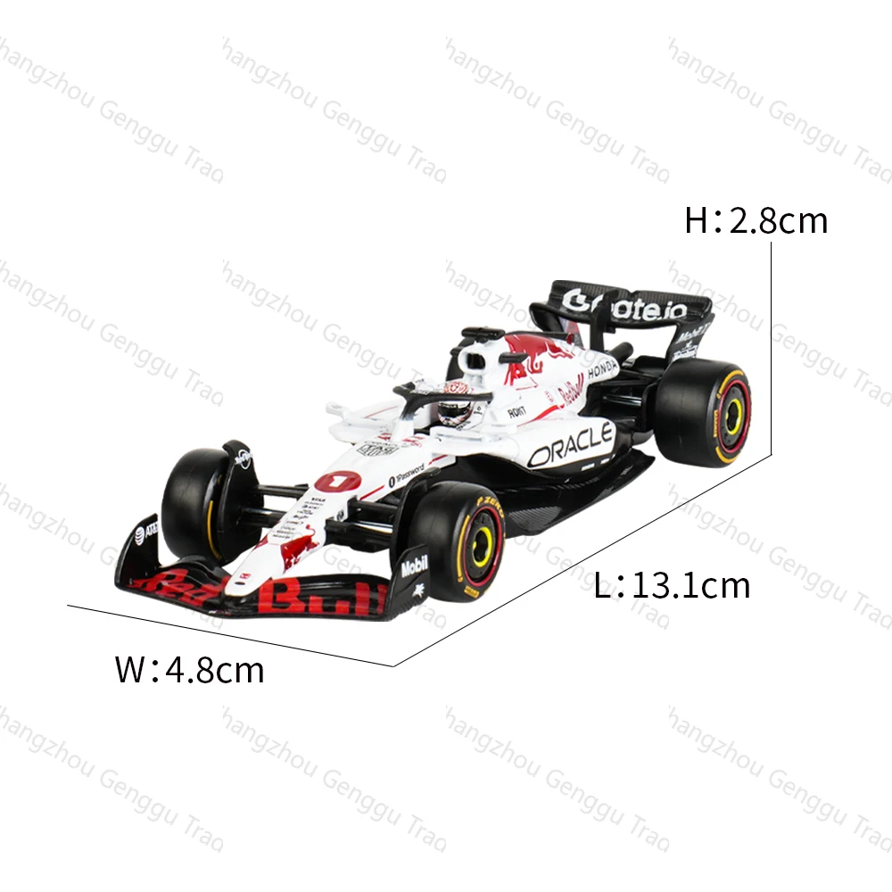 Bburago 1:43 صندوق أكريليك 2025 Redbull RB21 F1 صيغة سيارة يموت يلقي المركبات تحصيل نموذج سباق اللعب #2