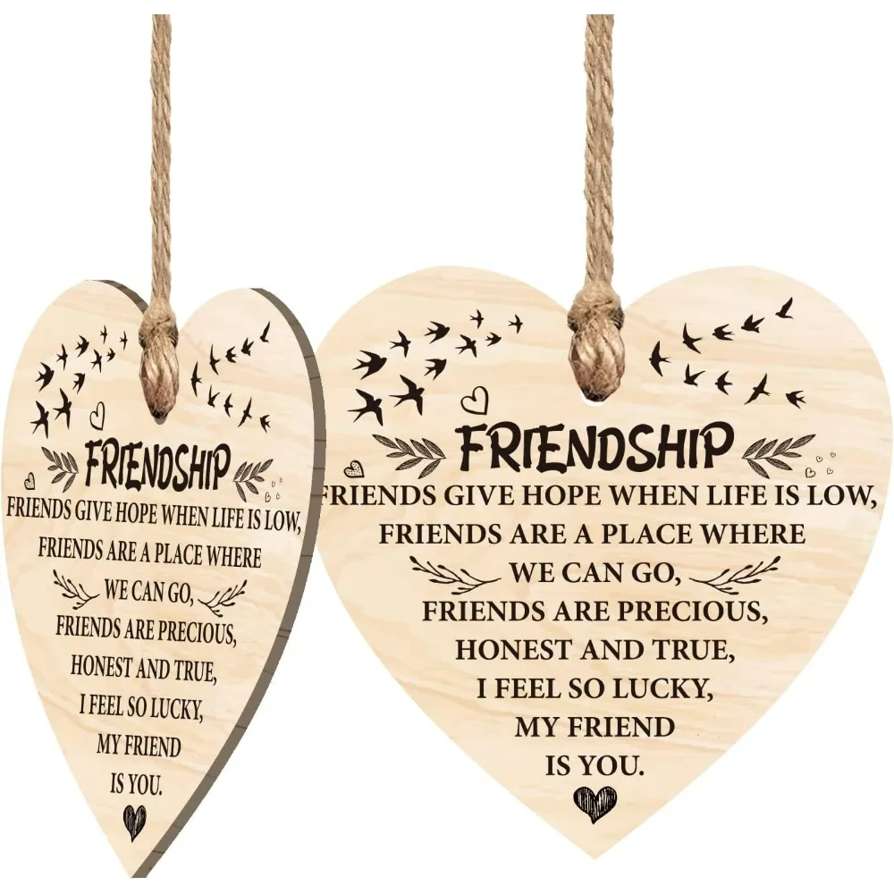 Wood Friendship Sig…
