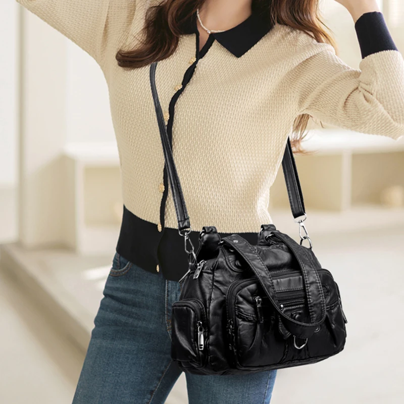 Bags for Women Fashion Crossbody Luxury Shoulder Bag High Quality Ladies Handbags Popular Female 2024 Multifunction All Match