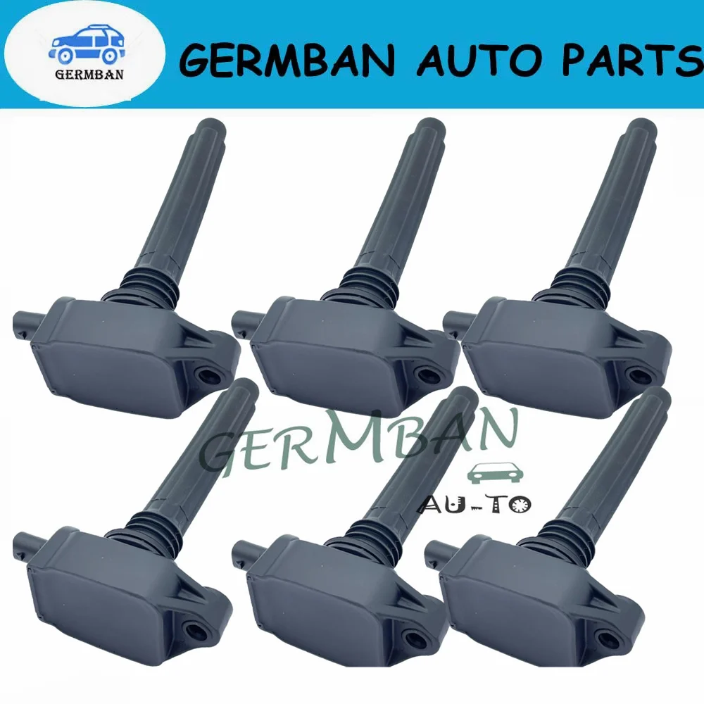 

82736 6piece/Set Msd Ignition Coil Blaster for Dodge Challenger Durango Grand Caravan Chrysler V6 300 Town & Country 2011-2016