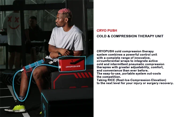 4 Parts Only for Ankle Part, Knee ,Shoulder,Leg Cryo Recovery Ice Cold Compression Therapy Physical Therapy System