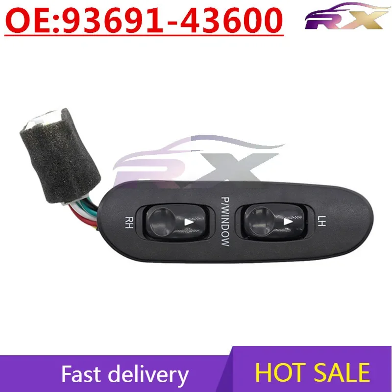 NEWM:93691-43600 Power Window Master Control Switch For Hyundai H100